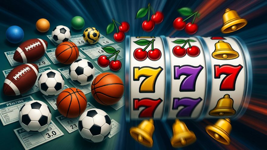 sports betting transitioning into spinning slot reels